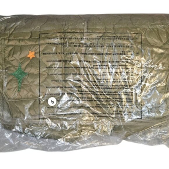 First Row Embroidered Olive Green Jacket - Picture 4 of 4